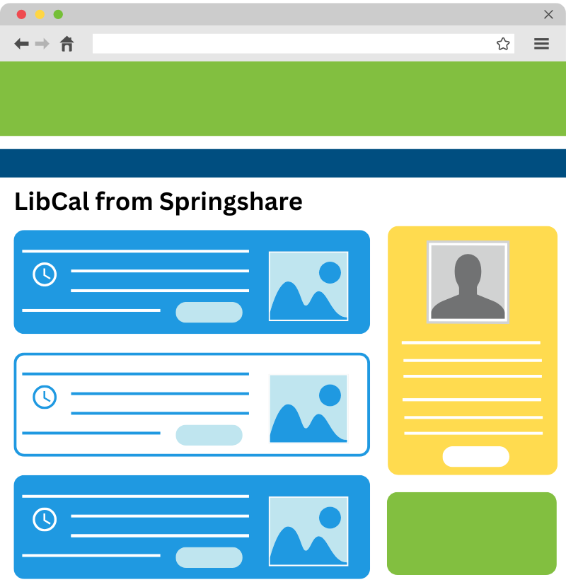 LibCal Home Page